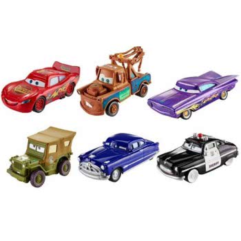 Mattel Disney Car Αυτοκινητάκια Action Drivers DKV38 / ASST 887961249637