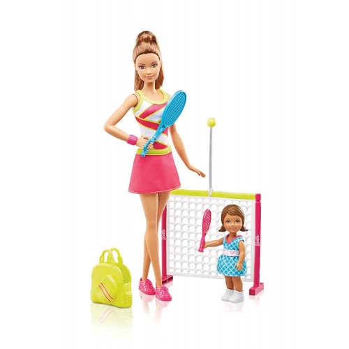 Mattel Barbie Careers Tennis Instructor DVG13 / DVG15 887961368482