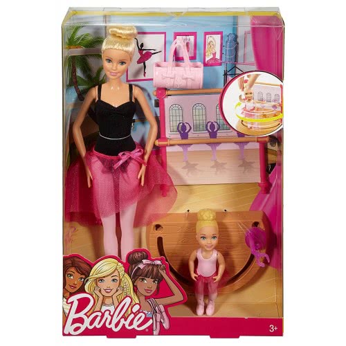 Mattel Barbie Σετ Επαγγέλματα - Δασκάλα Αθλημάτων: Μπαλαρίνα DVG13 / DXC93 887961393378