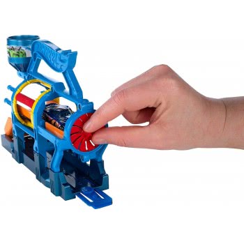 Mattel Hot Wheels Turbo Jet Car Wash Playset Fold Out DWK99 / DWL00 887961384116