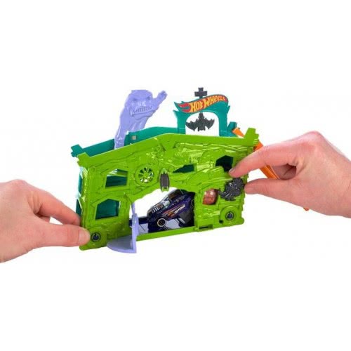 Mattel Hot Wheels Ghost Garage Σετ Παιχνιδιού Fold Out DWK99 / DWL03 887961384147