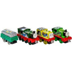 Mattel Fisher Price Τόμας Το Τρενάκι: Τρενάκια Σετ Των 4-Clean Up Crew DWM32 / DXT83 887961402575