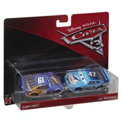 Mattel Disney/Pixar Cars 3 Bobby Swift And Cal Weathers DXV99 / DXW03 887961403794