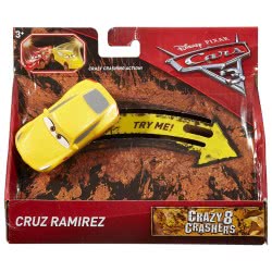 Mattel Disney/Pixar Cars 3 Αυτοκινητάκια Crazy 8, Cruz Ramirez DYB03 / DYB05 887961407051