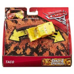 Mattel Disney/Pixar Cars 3 Crazy 8 Vehicles, Taco DYB03 / DYB07 887961407082