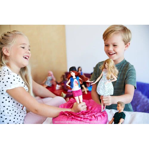 Mattel Barbie Fashionistas Kitty Cute Κούκλα Μικροκαμωμένη FBR37 / DVX69 887961377040