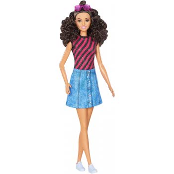 Mattel Barbie Fashionistas Denim And Duzzle Doll FBR37 / DVX77 887961377057