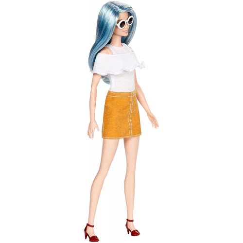 Mattel Barbie Fashionistas Blue Beauty Tall Doll FBR37 / DYY99 887961426397