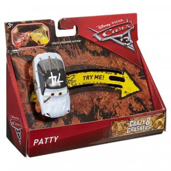 Mattel Disney/Pixar Cars 3 Αυτοκινητάκια Crazy 8, Patty DYB03 / DYB10 887961407105