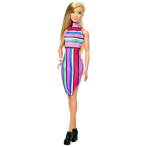 Mattel Barbie Fashionistas Candy Stripes Original Doll FBR37 / DYY98 887961426427