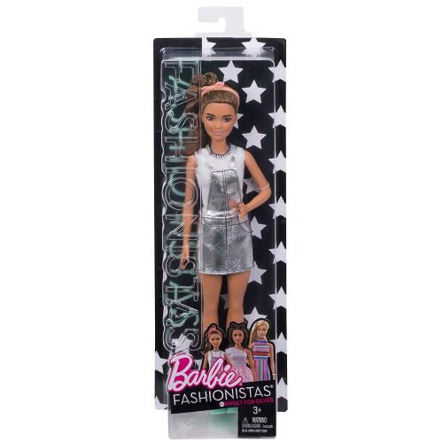 Mattel Barbie Fashionistas Sweet For Silver Petite Doll FBR37 / DYY92 887961426434