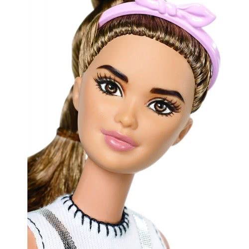 Mattel Barbie Fashionistas Sweet For Silver Μικροκαμωμένη Κούκλα FBR37 / DYY92 887961426434