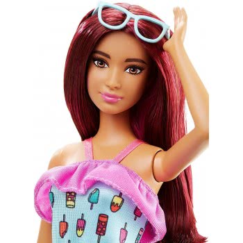 Mattel Barbie Fashionistas Ice Cream Romber Κούκλα FBR37 / FGV01 887961515725
