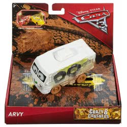 Mattel Disney Pixar Cars 3 Crazy 8 Crashers Αυτοκινητάκι, Arvy DYB20 / FBH11 887961431094