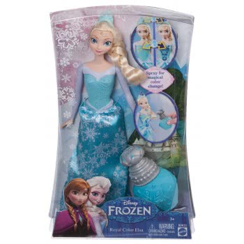 Mattel Disney Frozen Πριγκίπισσα Άννα Και Έλσα - Μαγικά Φορέματα BDK31 746775303990