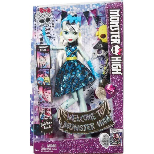 Mattel Monster High Βασικοί Μαθητές - Frankie Stein Κούκλα DNX32 / DNX34 887961310108