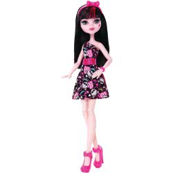 Mattel Monster High Βασικοί Μαθητές - Draculara Κούκλα DTD90 / DMD47 887961275704