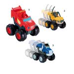 Mattel Blaze Οχήματα Slam And Go - 3 Σχέδια CGK22 / ASST 887961065930