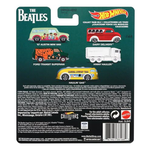 Mattel Hot Wheels Pop Culture The Beatles Ford Transit Supervan Αυτοκινητάκι DLB45 / DWH34 887961381689