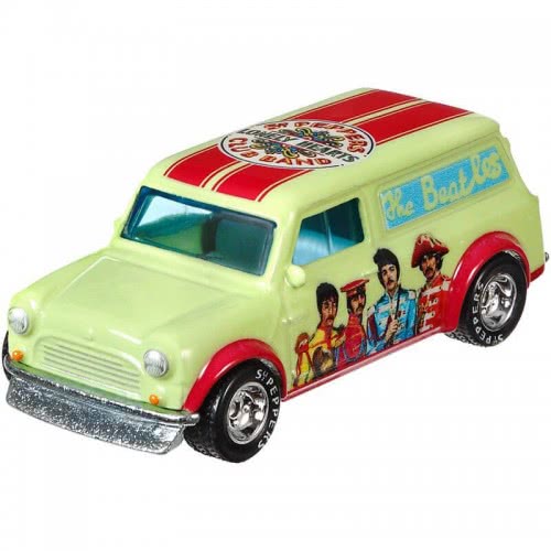 Mattel Hot Wheels Pop Culture The Beatles 67 Austin Mini Van Αυτοκινητάκι DLB45 / DWH31 887961381825