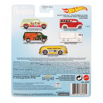 Mattel Hot Wheels Pop Culture The Beatles 67 Austin Mini Van DLB45 / DWH31 887961381825