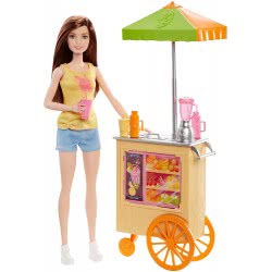 Mattel Barbie Σετ Μαγειρικής Μελαχρινή Κούκλα DNC70 / DNC71 887961293982