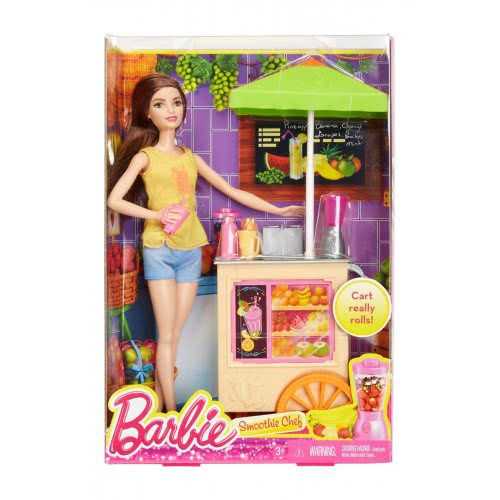 Mattel Barbie Σετ Μαγειρικής Μελαχρινή Κούκλα DNC70 / DNC71 887961293982