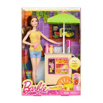 Mattel Barbie Σετ Μαγειρικής Μελαχρινή Κούκλα DNC70 / DNC71 887961293982