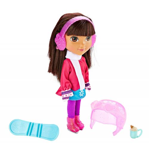 Mattel Fisher-Price Ντόρα & Φίλες - Η Ντόρα Αγαπάει Τον Χειμώνα Κούκλα CGN26 / CGV56 887961073362