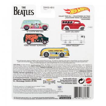 Mattel Hot Wheels Pop Culture The Beatles Hiway Hauler DLB45 / DWH32 887961381849