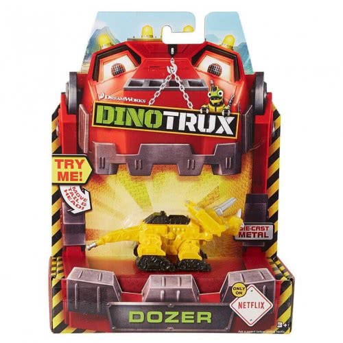 Mattel Dinotrux Die-Cast Οχηματάκια - Dozer CJW96 / CJW84 887961107586