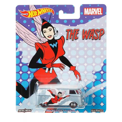 Mattel Hot Wheels Pop Culture Marvel Volkswagen T1 Panel The Wasp Αυτοκινητάκι DLB45 / DWH28 887961381856