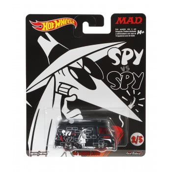 Mattel Hot Wheels Pop Culture Mad Spy Vs Spy Black Αυτοκινητάκι DLB45 / DWH40 887961381887