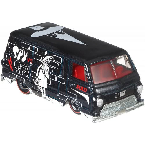 Mattel Hot Wheels Pop Culture Mad Spy Vs Spy Black Αυτοκινητάκι DLB45 / DWH40 887961381887