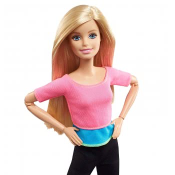 Mattel Barbie Made To Move Pink Top DHL81 / DHL82 887961216226