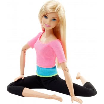 Mattel Barbie Made To Move Pink Top DHL81 / DHL82 887961216226