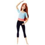Mattel Barbie Made To Move Light Blue Top DHL81 / DPP74 887961323412
