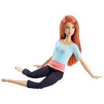 Mattel Barbie Made To Move Light Blue Top DHL81 / DPP74 887961323412