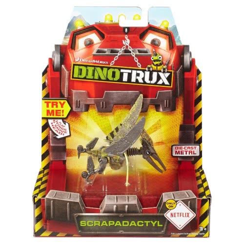 Mattel Dinotrux Die-Cast Οχηματάκια - Scrapadactyl CJW96 / CJW88 887961107661