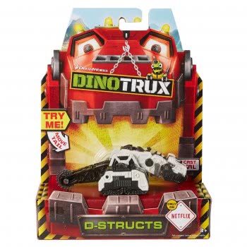 Mattel Dinotrux Die-Cast Οχηματάκια - D-Stucts CJW96 / CJW86 887961107678