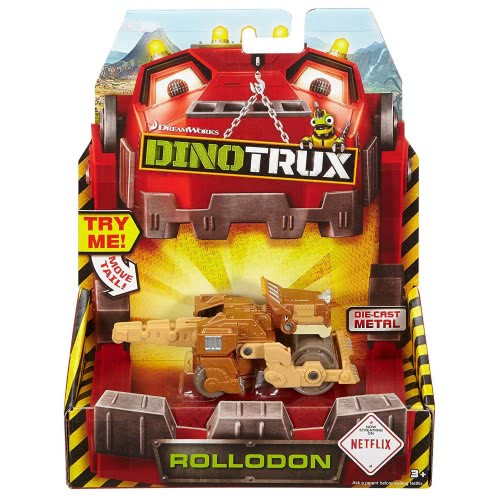 Mattel Dinotrux Die-Cast Vehicle - Rollodon CJW96 / DKD62 887961236224