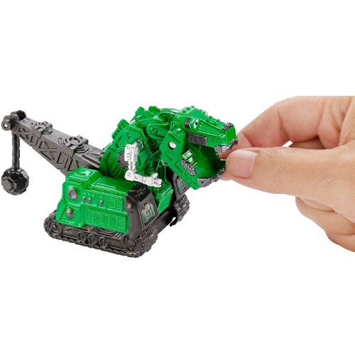 Mattel Dinotrux Vehicles - Green Tyrux CJW96 / DTV72 887961365252