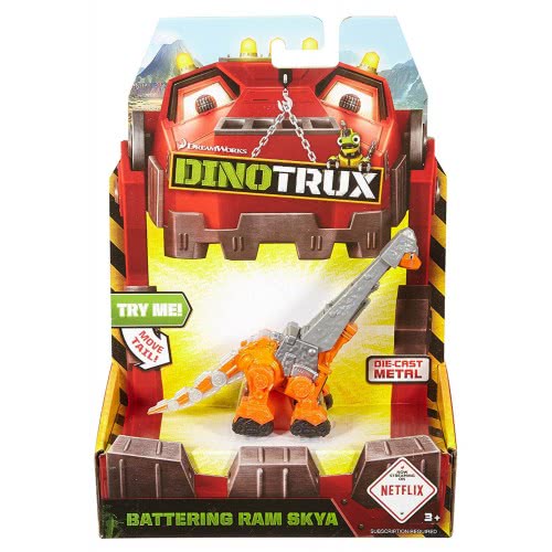 Mattel Dinotrux Die-Cast Vehicles - Battering Ram Skya CJW96 / DTV73 887961365283