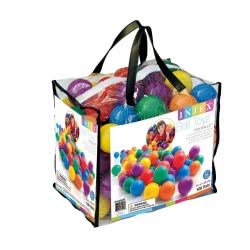 INTEX Τσάντα Με 100 Μπαλίτσες 8Cm Fun Ballz 49600 6941057446004