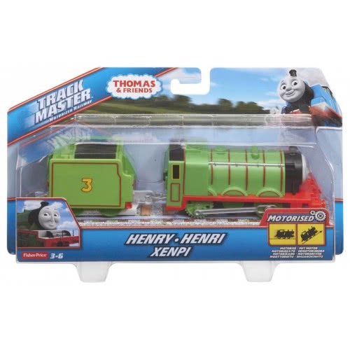 Mattel Τόμας Μηχανοκίνητα Τρένα Με Βαγόνι, Henry BMK87 / BML10 746775384500