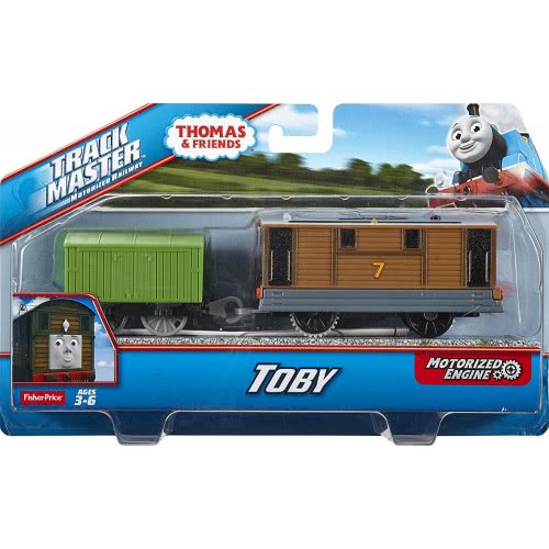 Mattel Τόμας Μηχανοκίνητα Τρένα Με Βαγόνι, Toby BMK87 / CDB70 887961036954