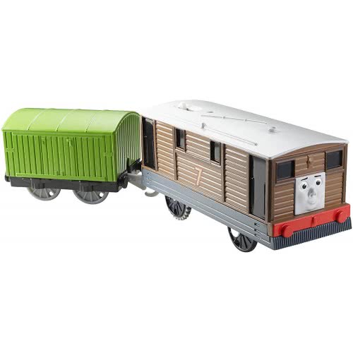 Mattel Τόμας Μηχανοκίνητα Τρένα Με Βαγόνι, Toby BMK87 / CDB70 887961036954