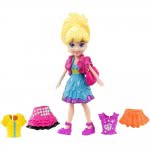 Mattel Polly Pocket - Polly Doll With Blue Dress CBW79 / DWC83 887961379266