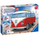 Ravensburger Παζλ 3D 162Τεμάχια Volkswagen Bus T1 12516 4005556125166