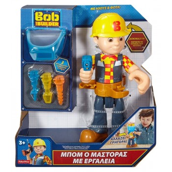 Mattel Bob The Builder Big Figure Who Speaks Greek FFN22 887961489781